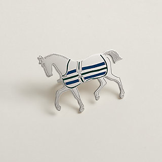 Cheval a la Couverture scarf 70 ring | Hermès Singapore